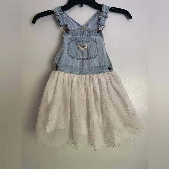 Oshkosh B’gosh overall dress 5t - Picture 1 of 10